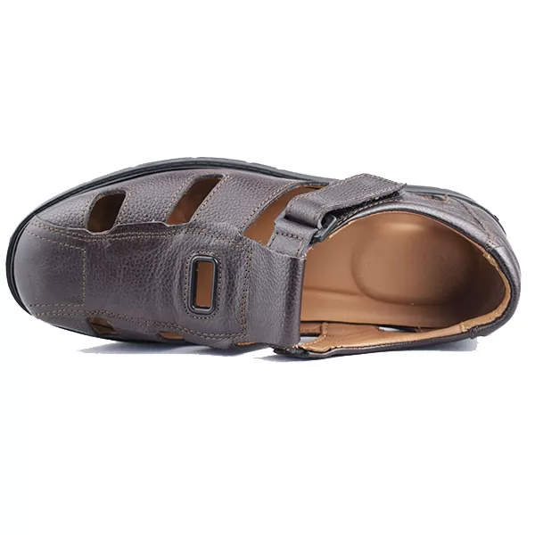 CHAUSSURE Confort SM120 MARRON Cuir miniature